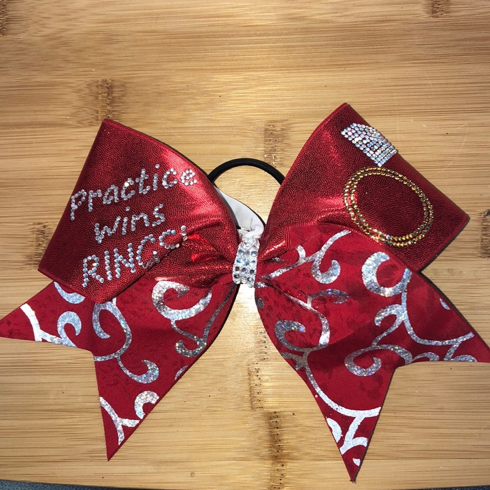 Bad to the Bows Cheerleading Bow